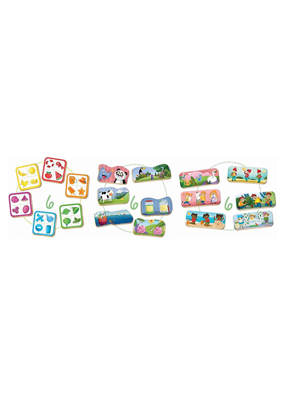 Puzzle 3 İn 1 Baby Set 18123-1
