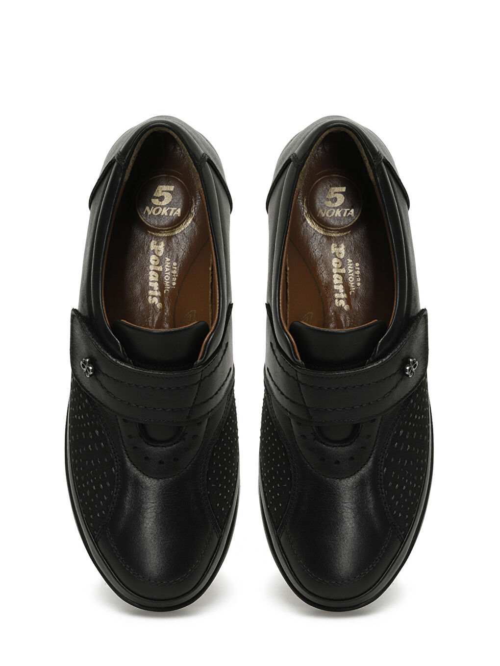 105275.Z5PR Siyah Kadın Düz Ayakkabı-3