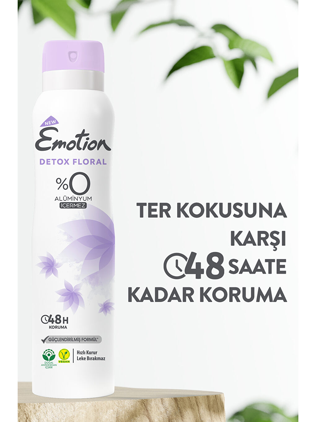 Emotion Beyaz Detox Floral Deodorant 3x150ml - 3