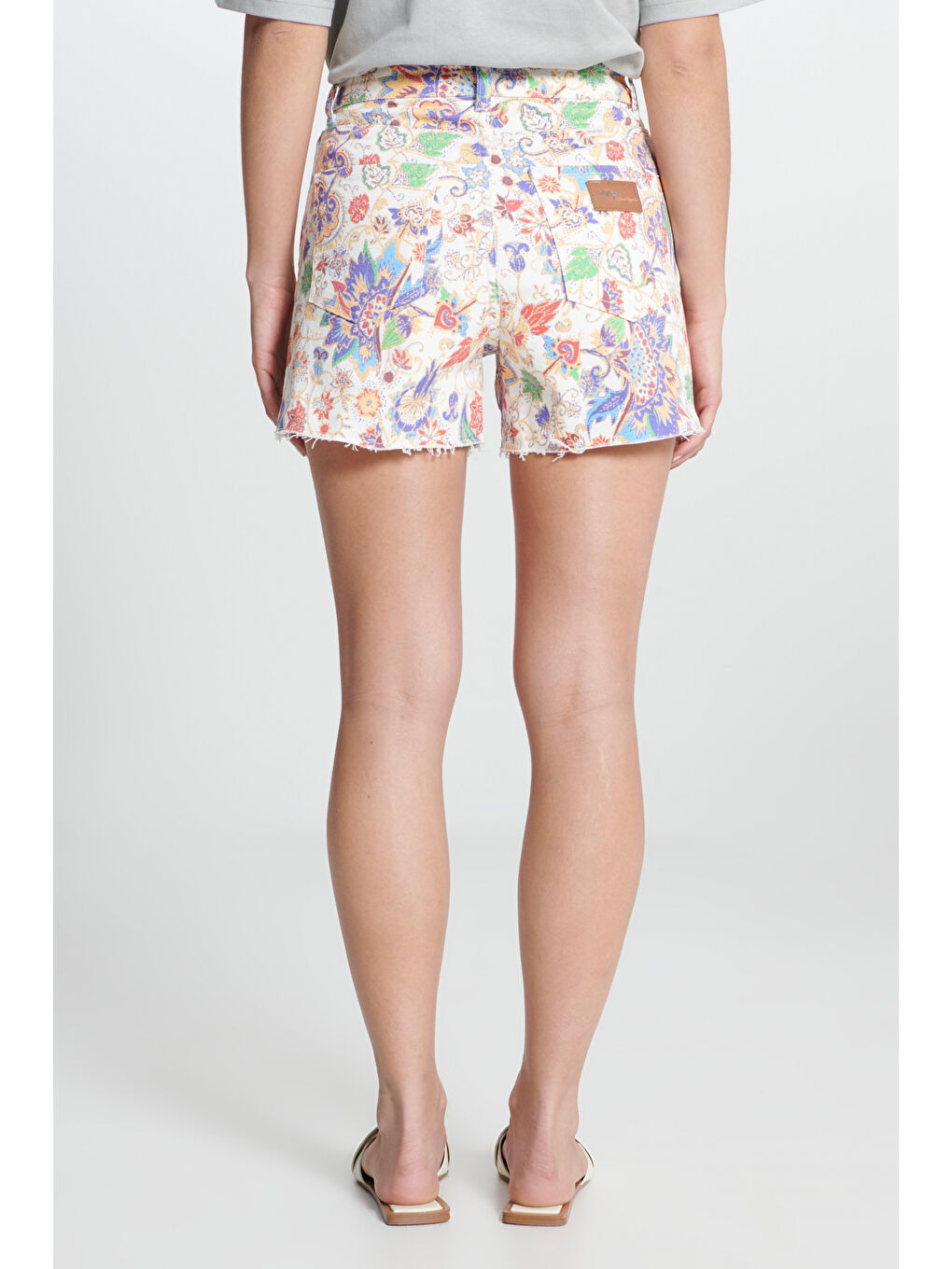 Karışık Regular Fit Normal Kesim Normal Bel Açık Mavi Esnek Jean Jean Şort-4