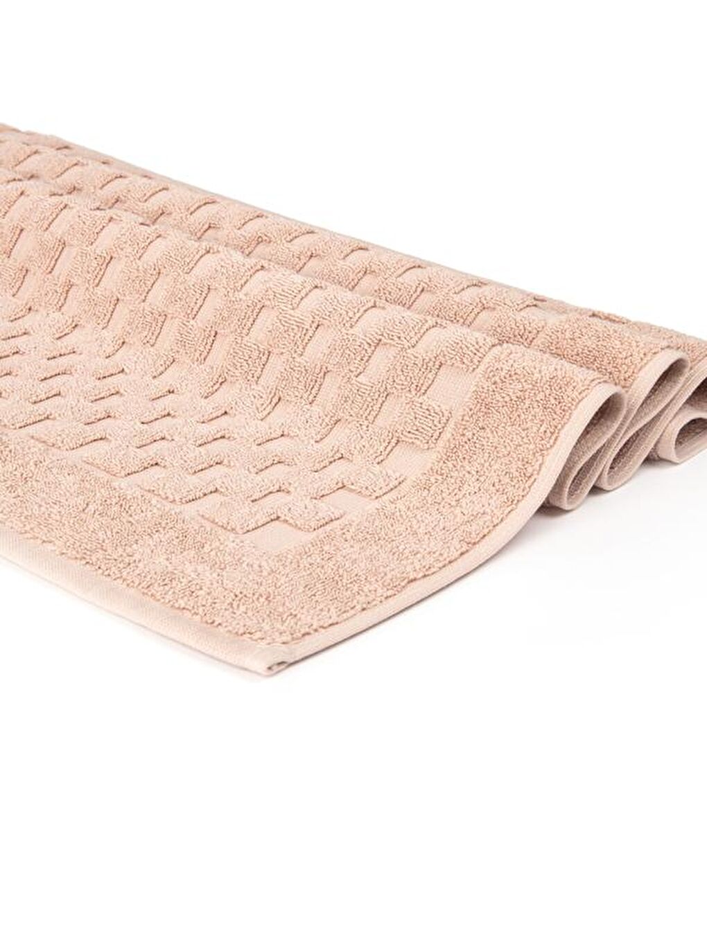 Vionel Ayak Havlusu - Pembe - 50x70 cm-2