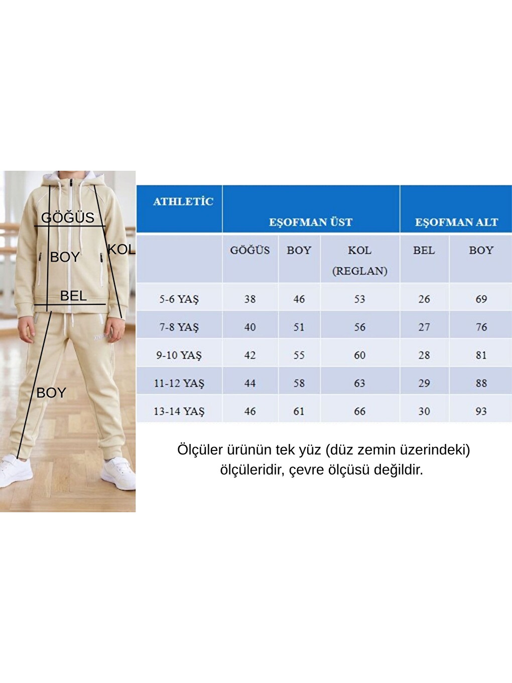 İndigo Erkek Çocuk Scuba Atheletic Reglan Kol Kapüşonlu Dalgıç Kumaş Eşofman Takımı Esf7028-4