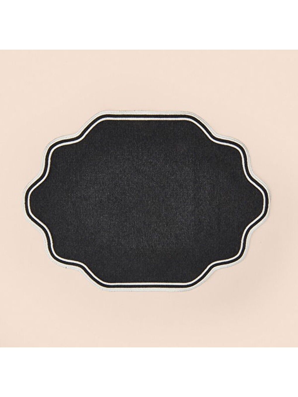 Soft Elegant Amerikan Servis - Siyah - 30x50 cm-2