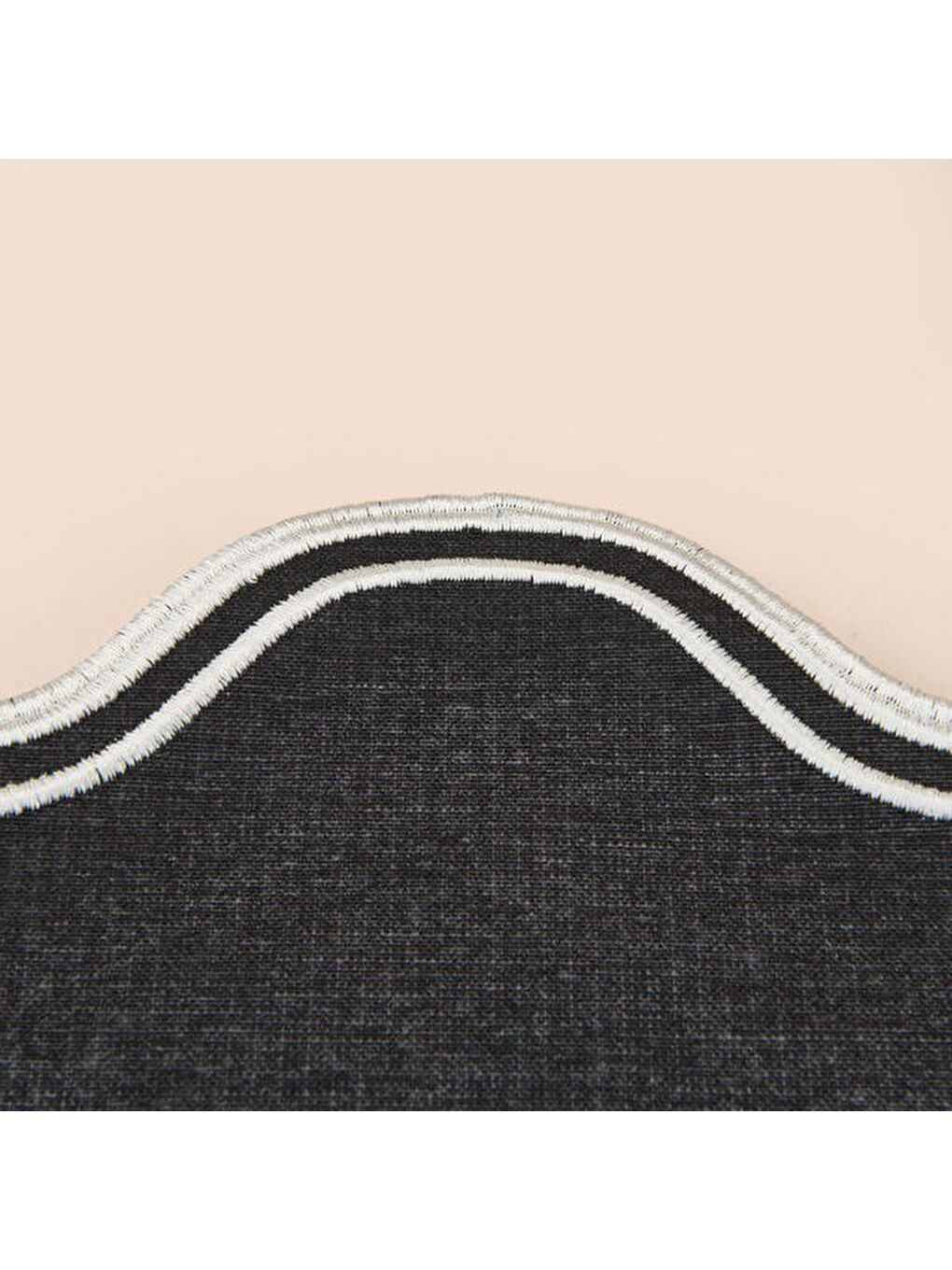 Soft Elegant Amerikan Servis - Siyah - 30x50 cm-3