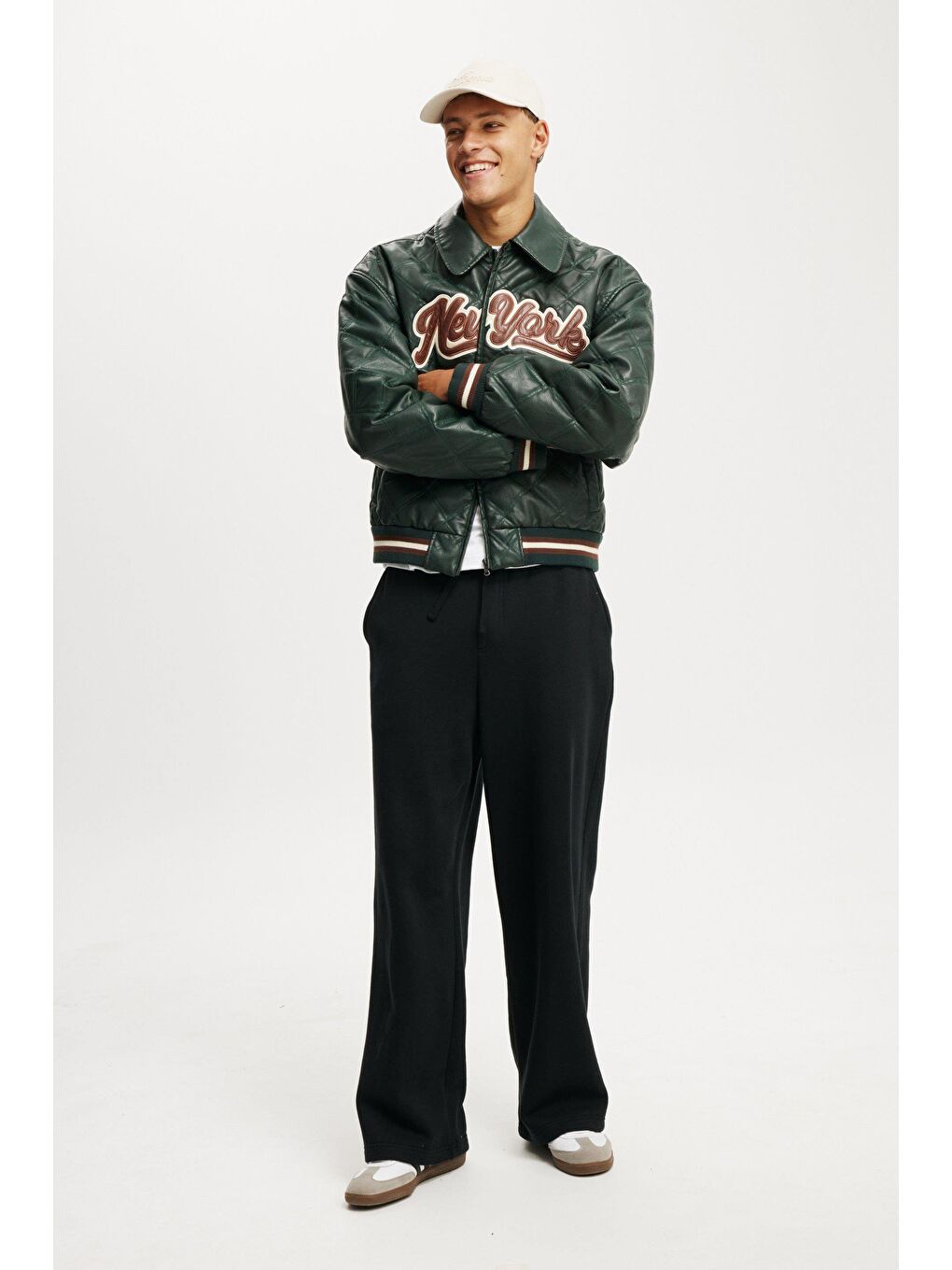 Siyah Rahat Kesim Erkek Eşofman Altı E6578-4