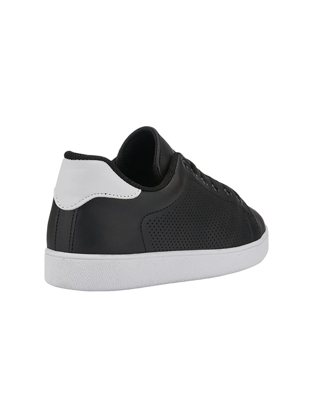 Siyah Kadın Spor Sneaker Ayakkabı Sİyah - Beyaz-8