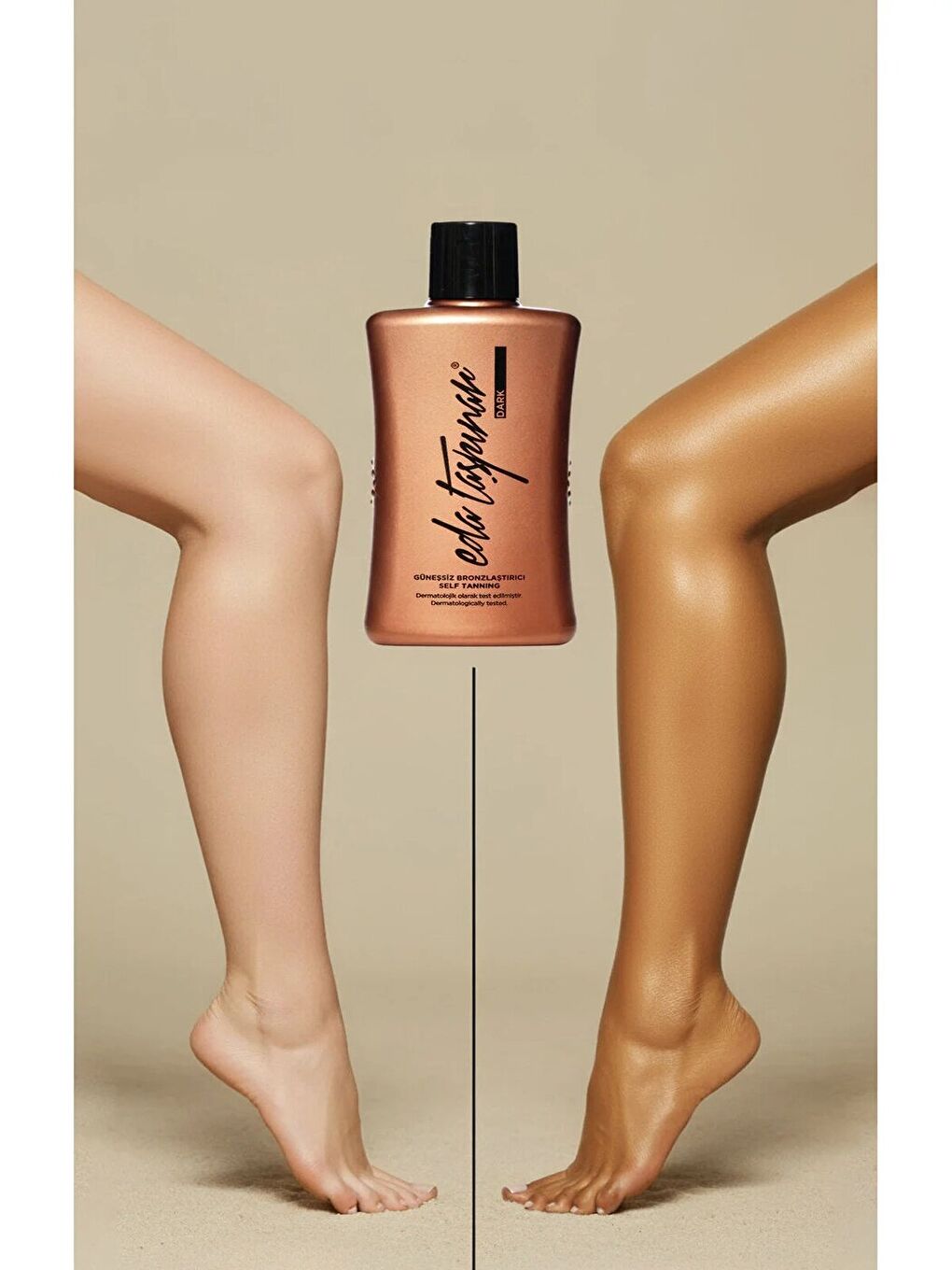 Dark Güneşsiz Bronzlaştırıcı Losyon Self Tanning Eldiven Hediyeli - 200 ml-4