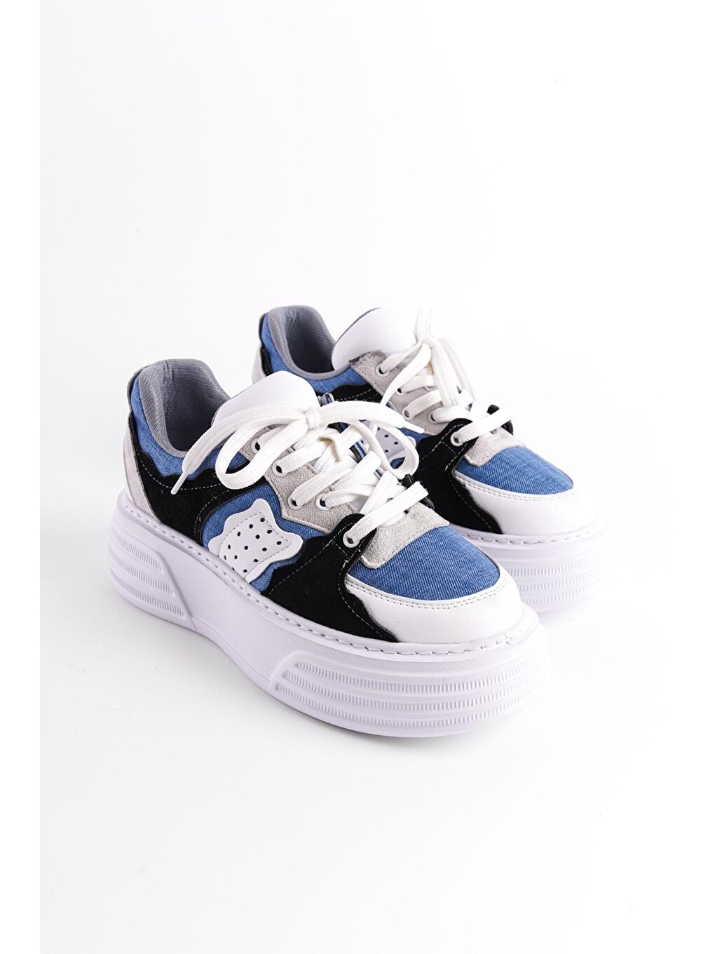 Siyah Kadın Sneaker Spor Ayakkabı