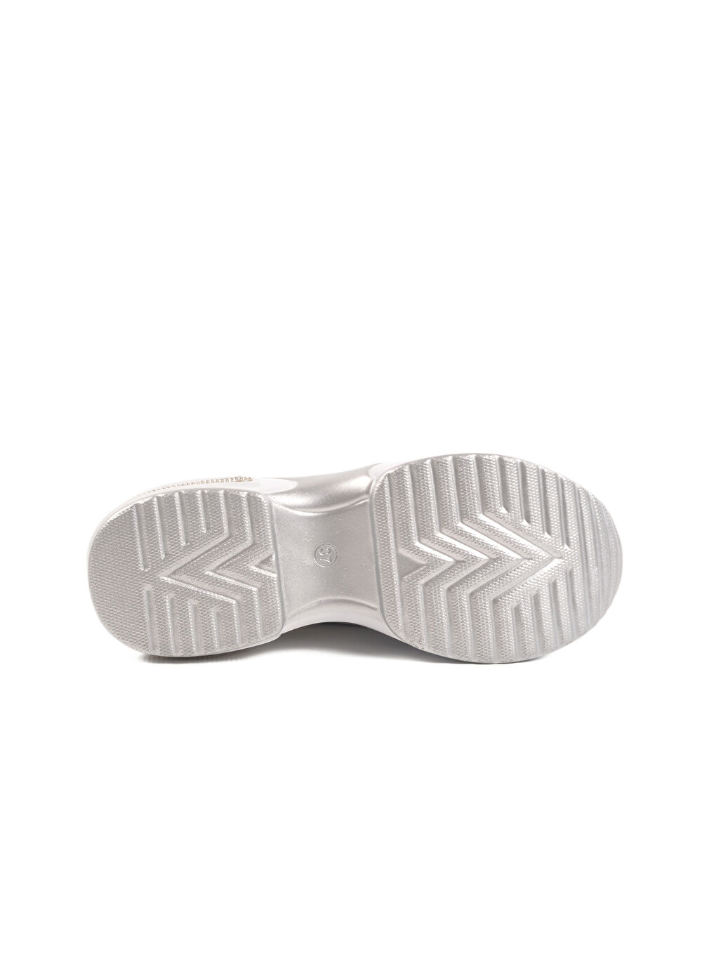 Beyaz Anorak Taşlı Kadın Sneaker 702307 Z-4