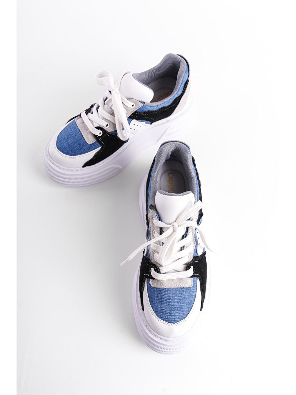 Siyah Kadın Sneaker Spor Ayakkabı-3