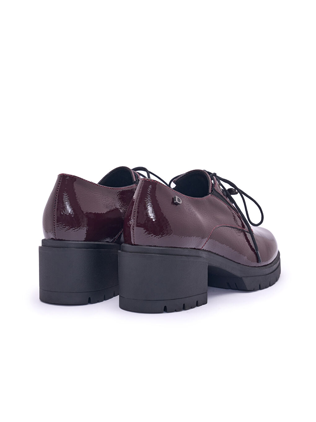 Bordo Kadın Klasik Ayakkabı 3H5846DS 5846DS NAPLAK-3