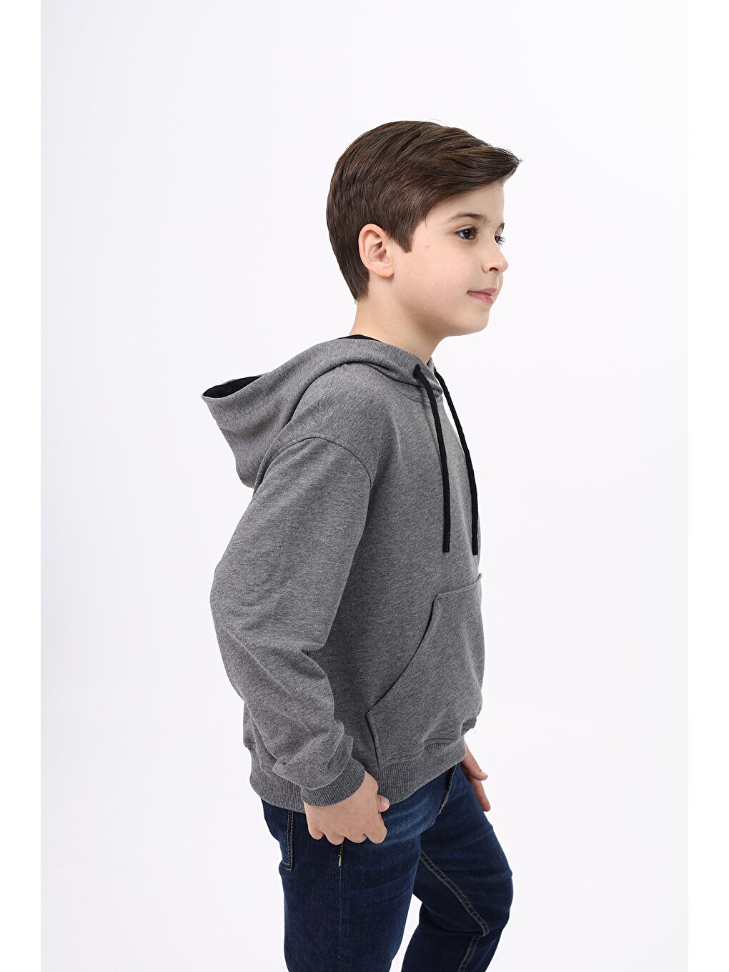 Toontoykids Antrasit Erkek Çocuk Baskılı Sweatshirt - 1