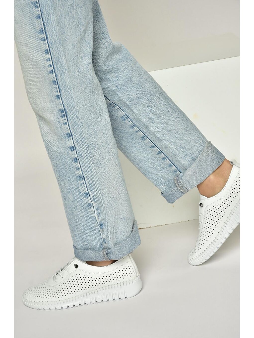 Beyaz Kadın Ayakkabı Y555705103-2