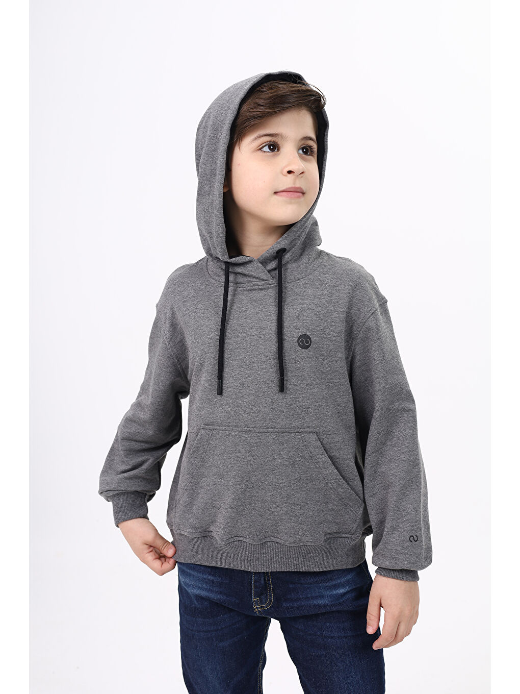 Toontoykids Antrasit Erkek Çocuk Baskılı Sweatshirt - 2