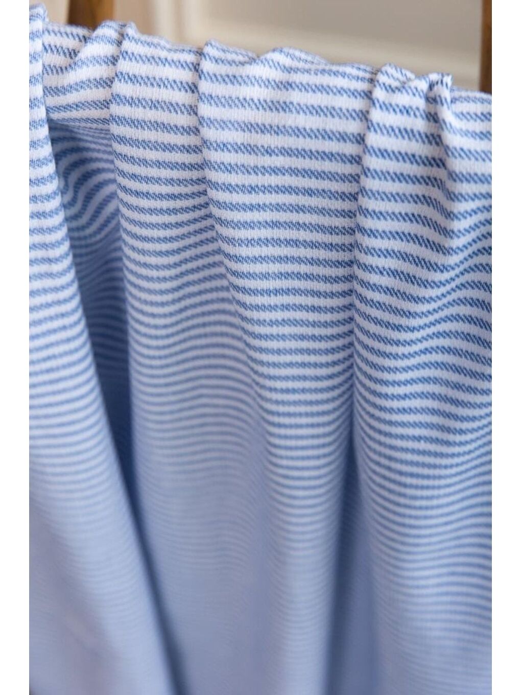 Mavi 2 Adet %100 Pamuk Peştemal Büşra MAVI/90X180-2