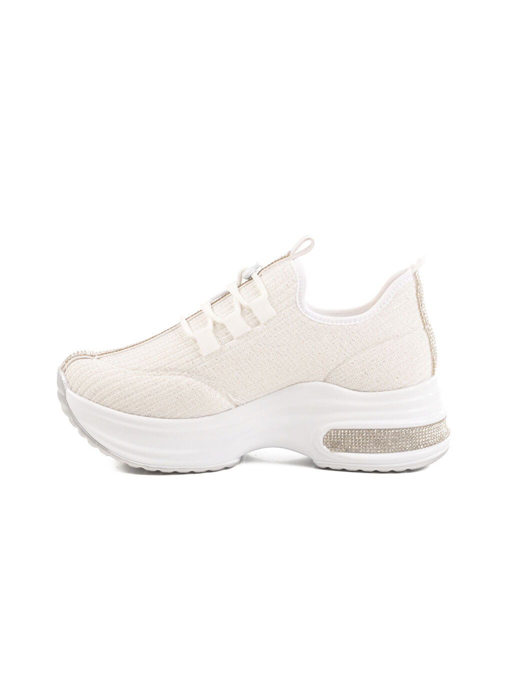 Beyaz Anorak Kadın Sneaker 702322 Z-1