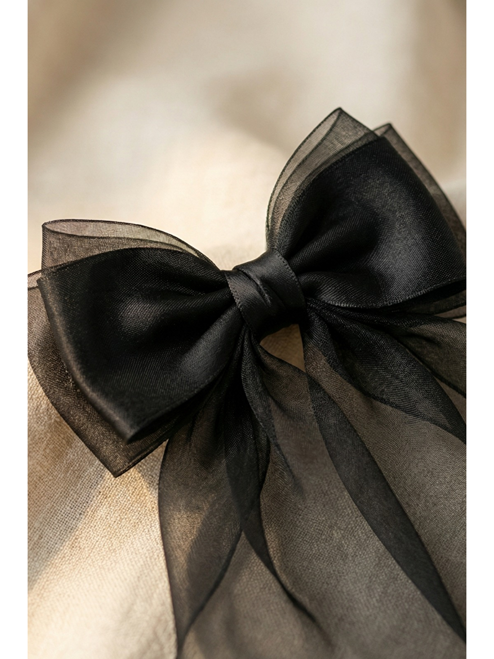 Çift Tül Fiyonklu Otomat Toka Siyah-1