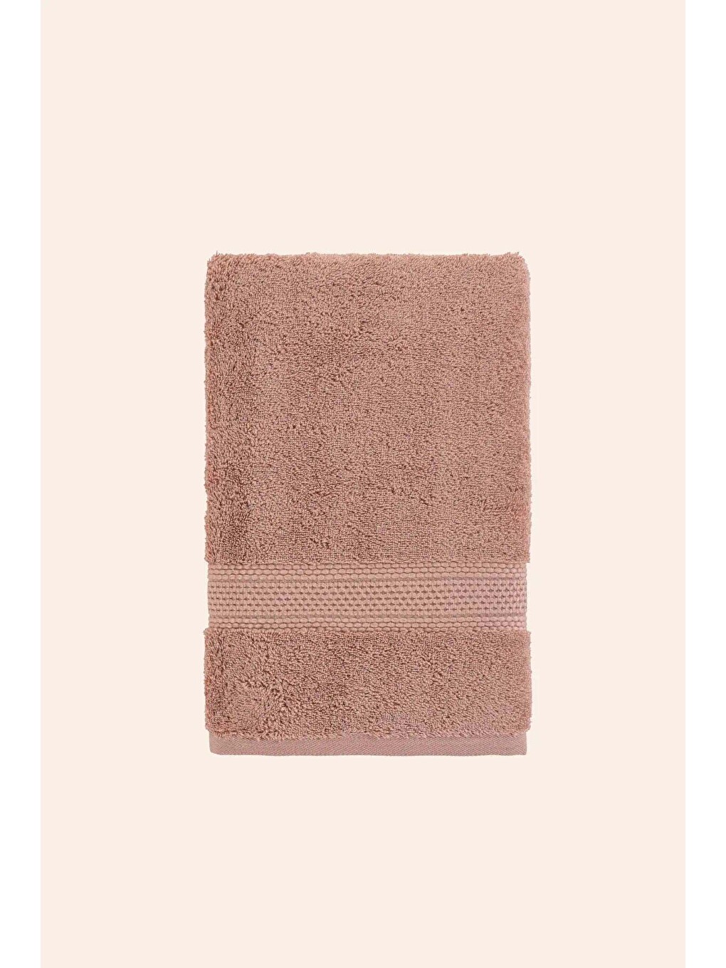 Kırmızı Mısır %100 Mısır Pamuğu Havlu 2/90x150 Cm Copper Rose-5