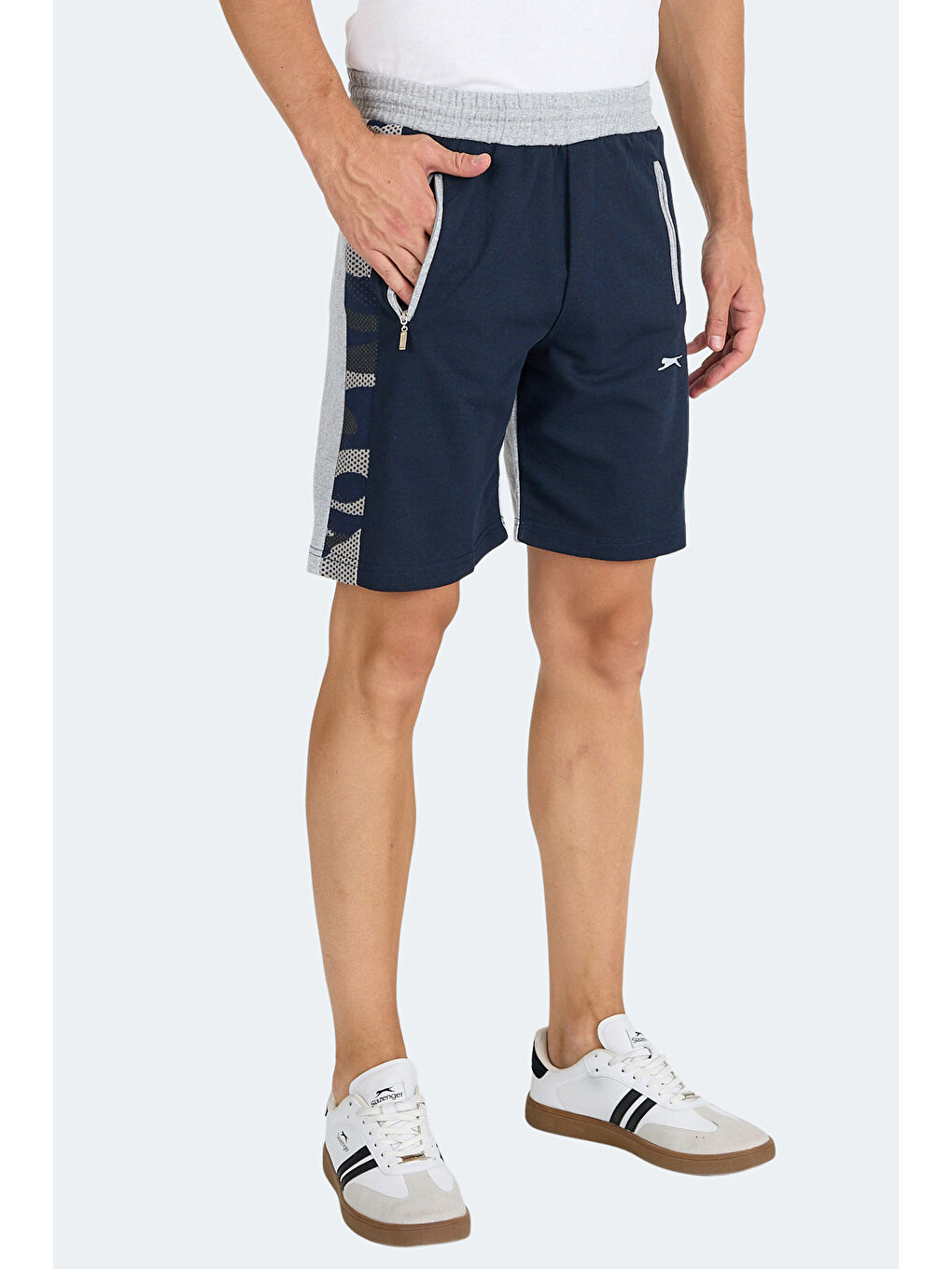 NERO I Erkek Cepli Fıtness Lacivert Şort-2