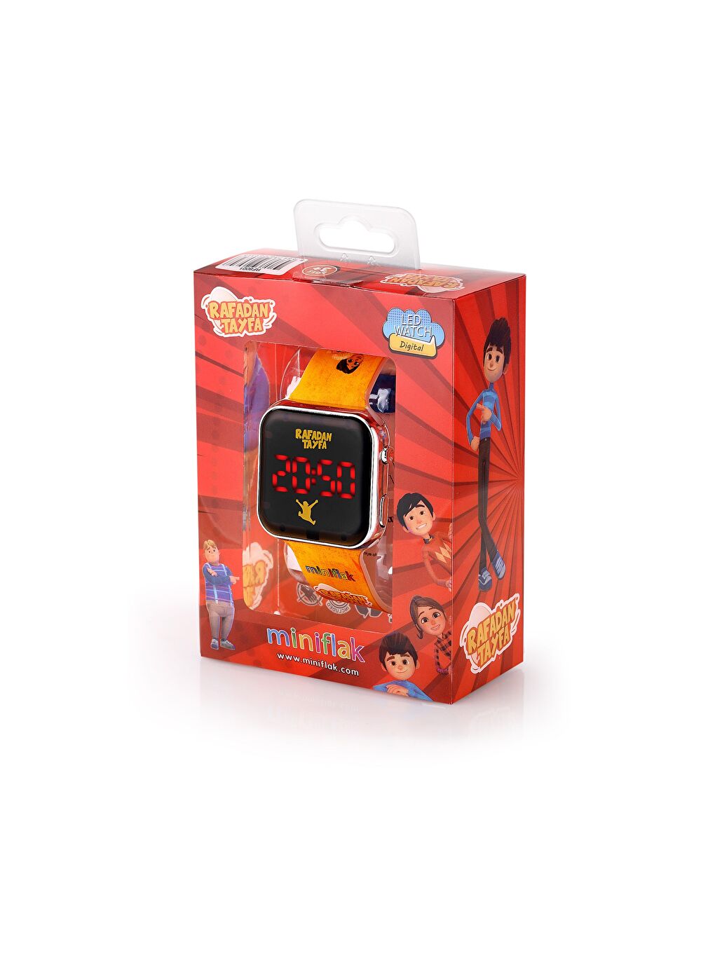 Rafadan Tayfa Lisanslı RF8001 Sarı Square Çocuk Saati-1