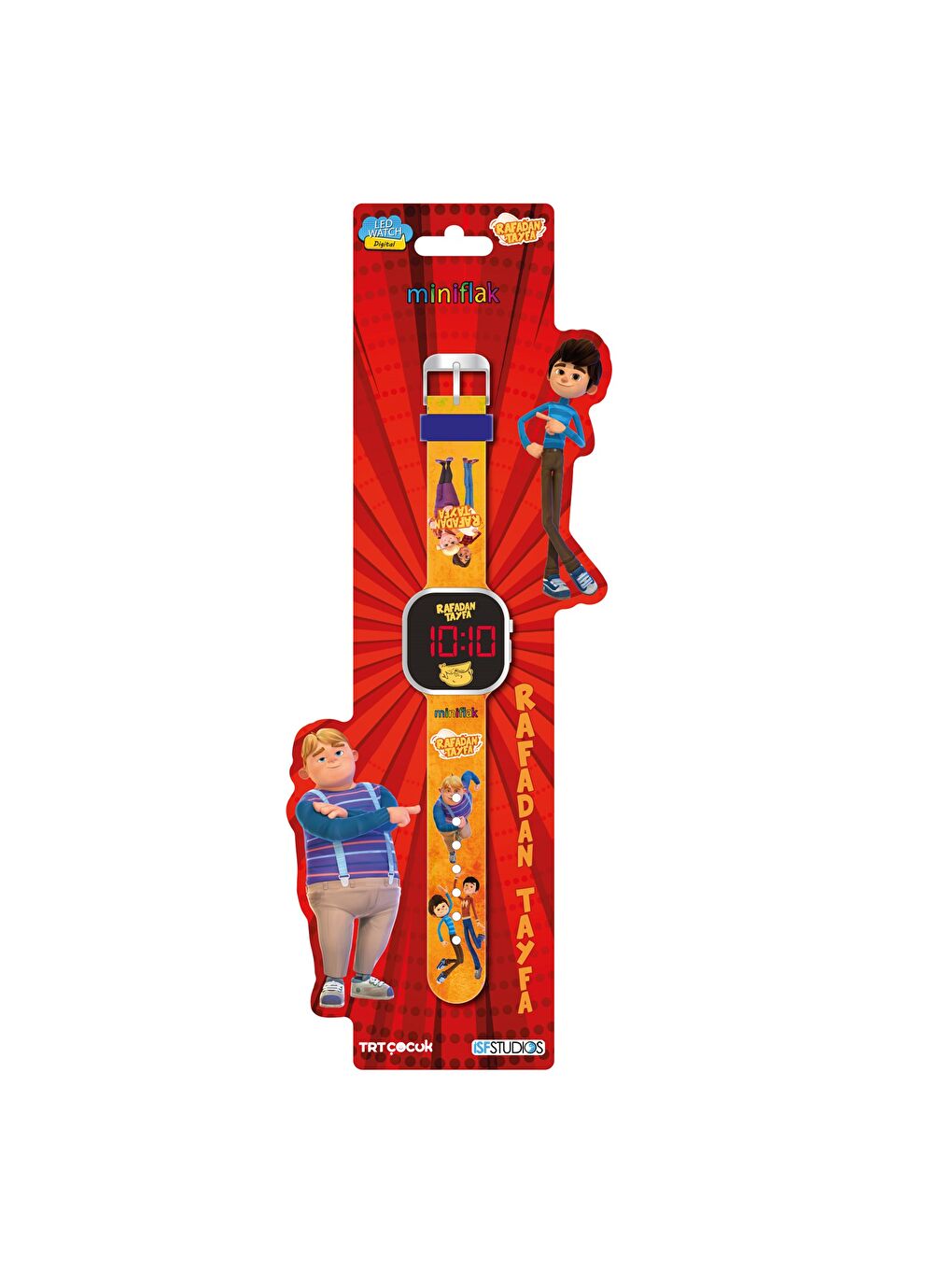 Rafadan Tayfa Lisanslı RF8001 Sarı Square Çocuk Saati-2