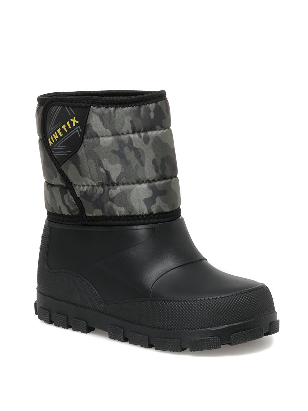 Siyah Erkek Çocuk Kar Botu