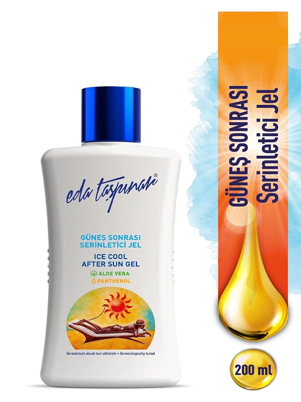 Güneş Sonrası Serinletici Jel Aleo Vera Panthenol - 200 ml