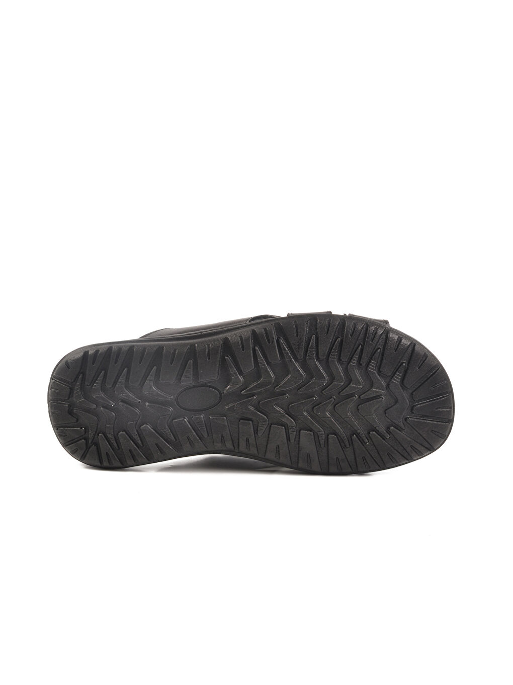 Siyah Hakiki Deri Erkek Terlik 476449 M-4