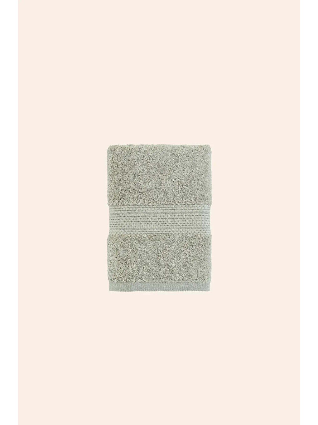 Yeşil Mısır %100 Mısır Pamuğu Havlu 2/90x150 Cm Warm Sage-6