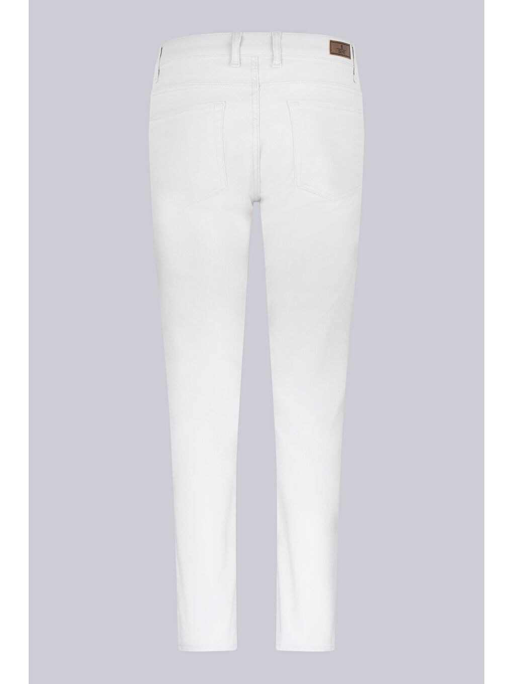 Bej Taş Slim Fit 5 Cep Pamuklu Kanvas Pantolon-1