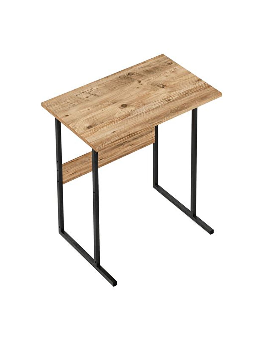 Kahverengi Eco Çalışma Masası - Atlantik Çam-5