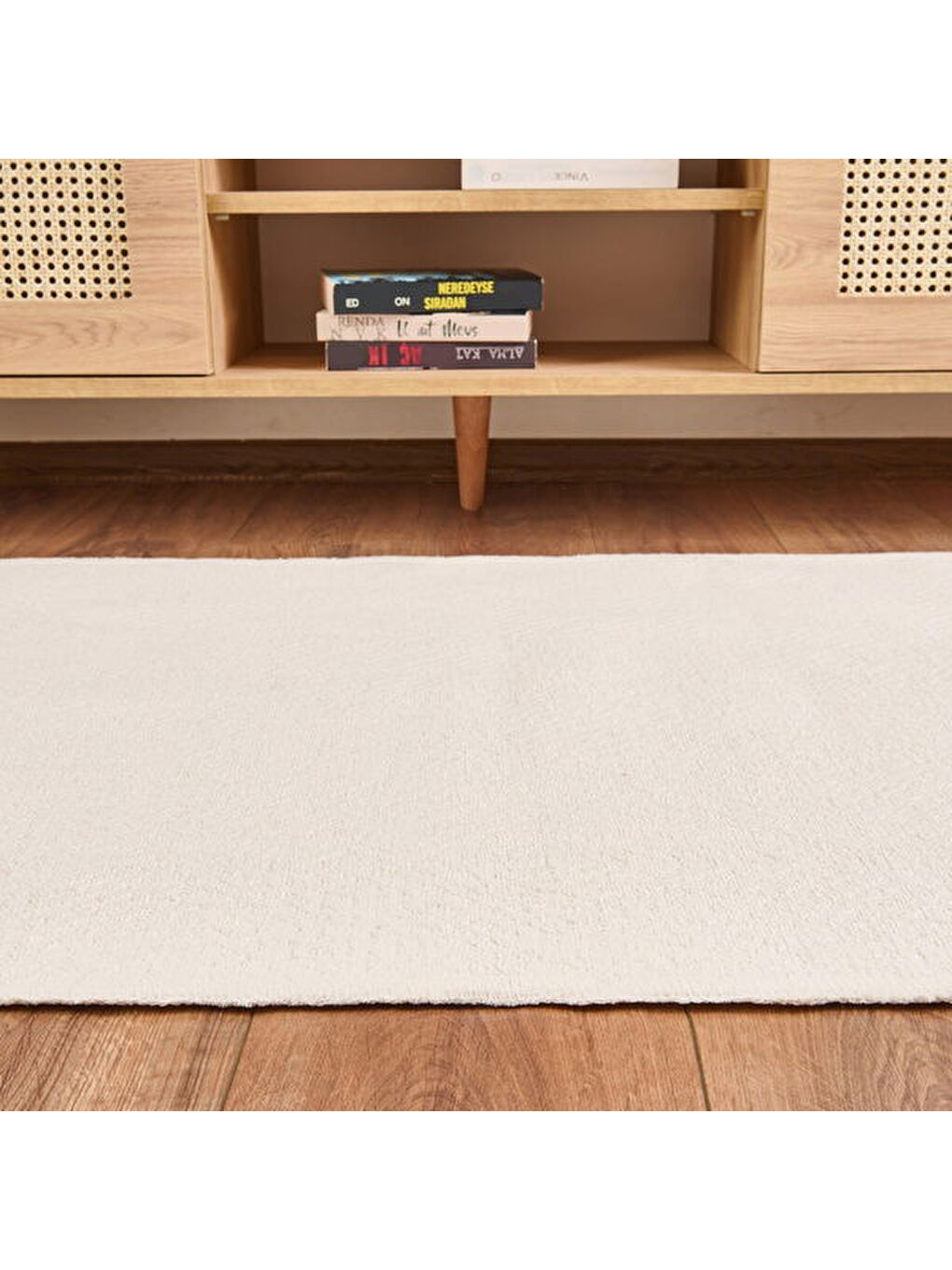 Soft Oad Halı - Ekru - 80x150 cm-1