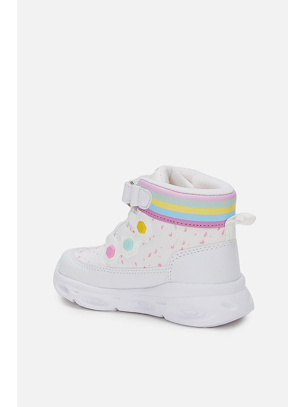 Mizu Işıklı Kız  Çocuk Okul Öncesi Beyaz Bot-2