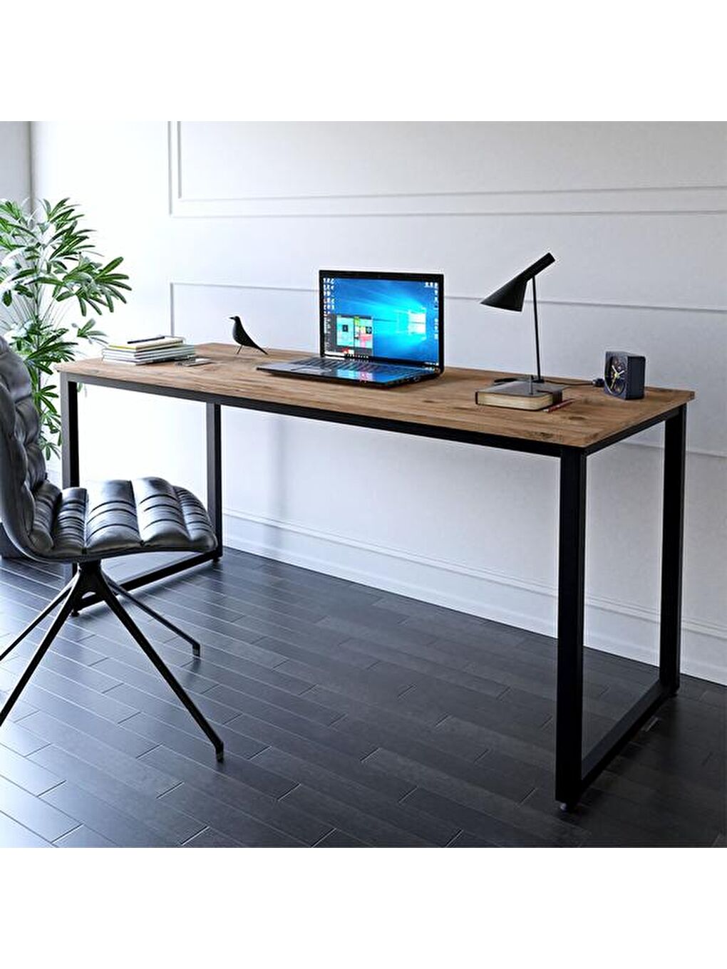 Kahverengi 160 cm Çalışma Masası - Atlantik Çam-2