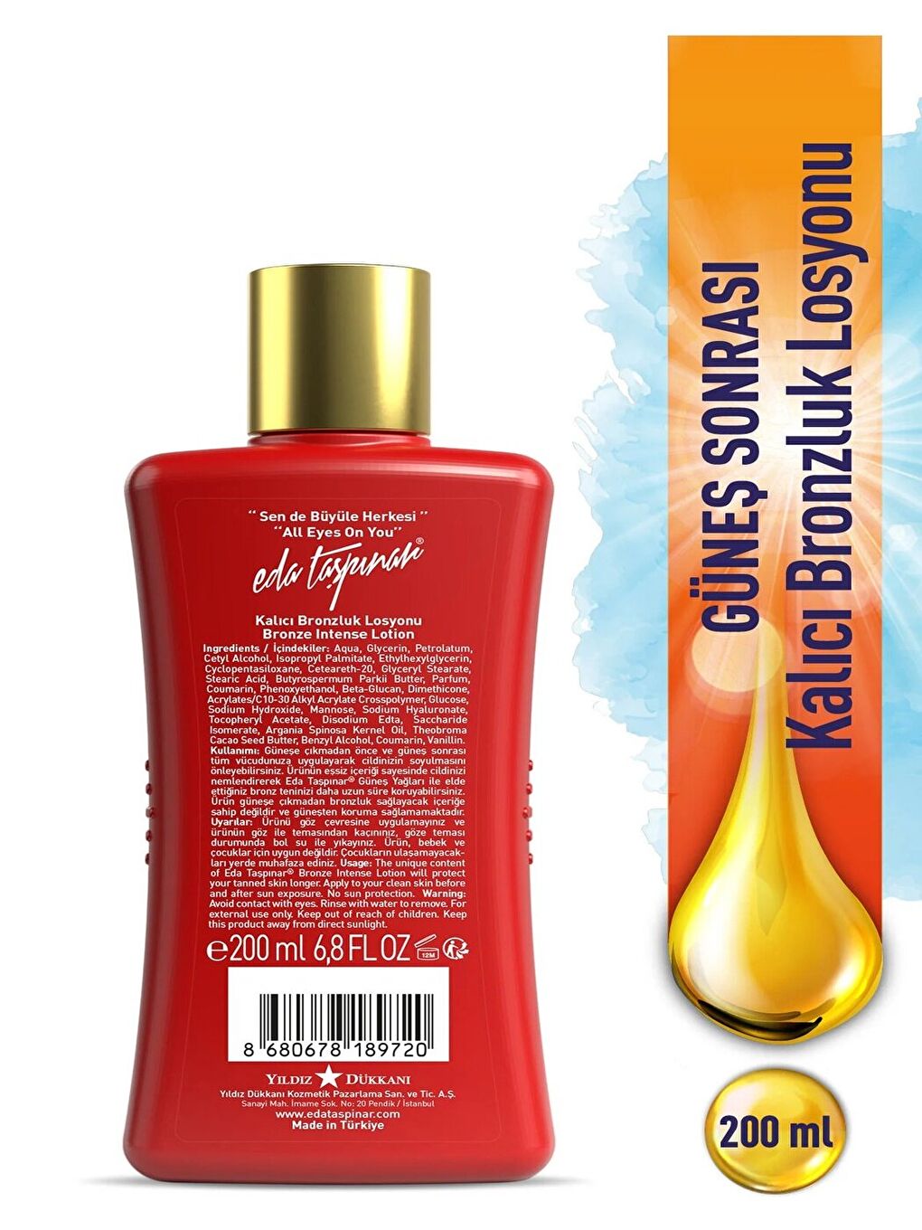 Kalıcı Bronzluk Losyonu - 200 ml-1