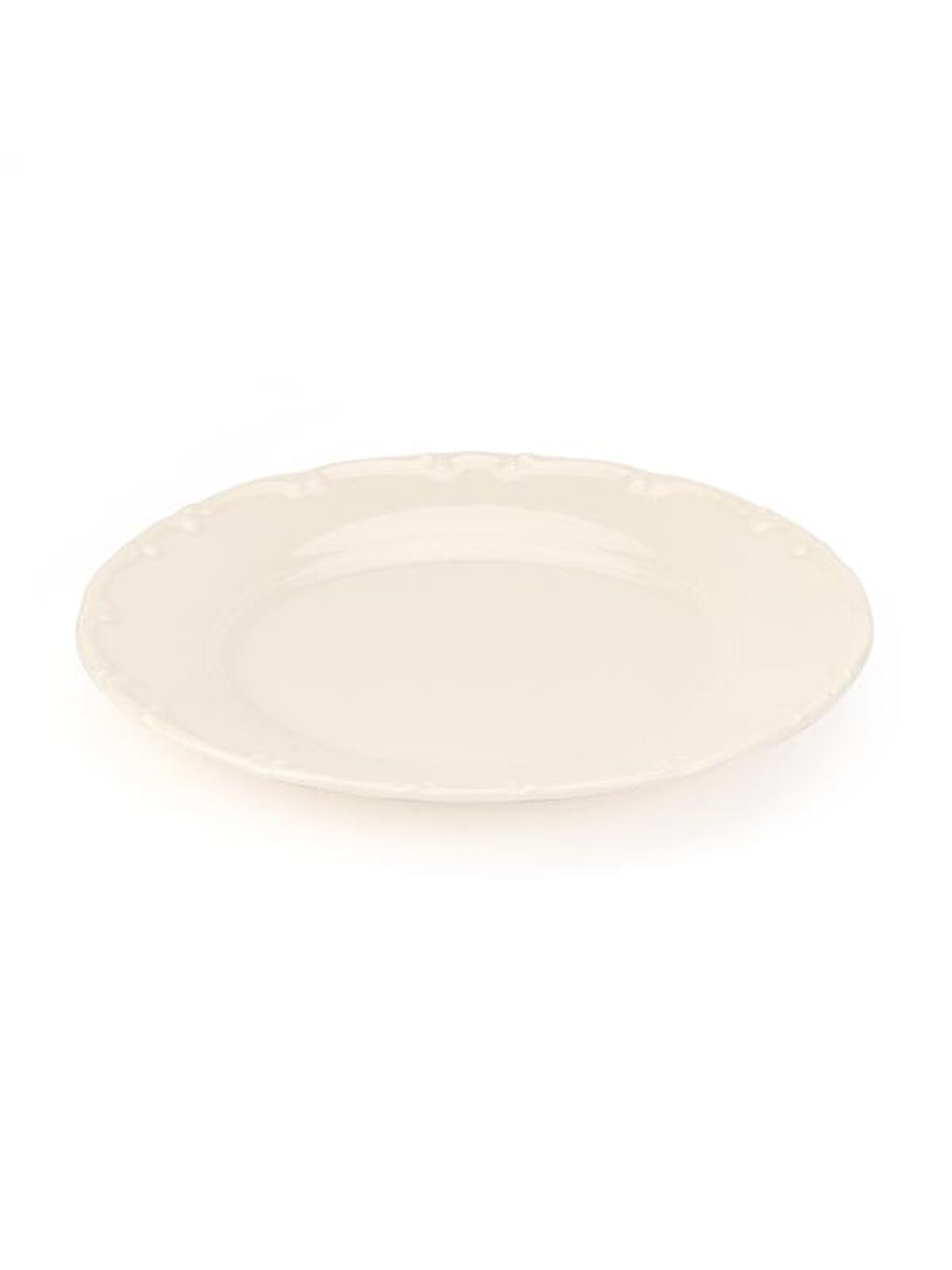 Ekru Liana Pasta Tabağı - Krem - 19 cm