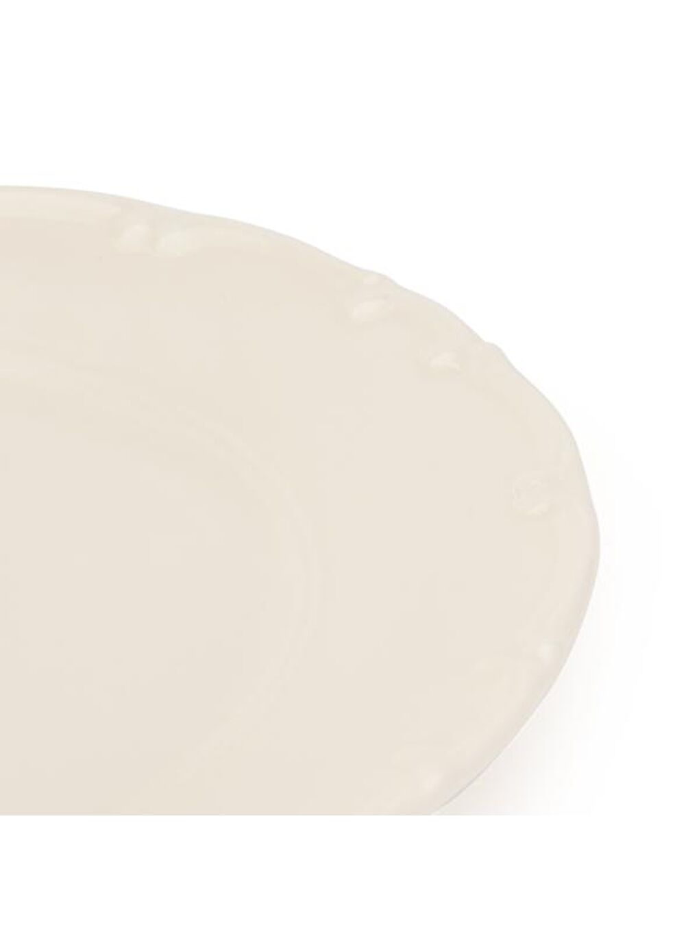 Ekru Liana Pasta Tabağı - Krem - 19 cm-1