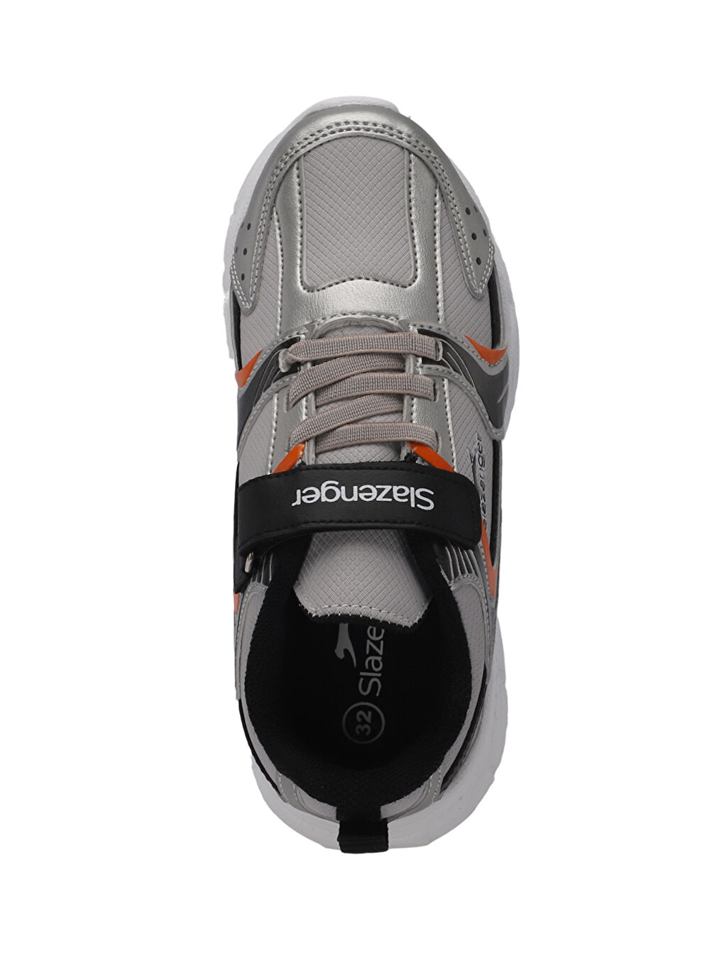 SLAZENGER Gri-Siyah KENDALL Erkek Çocuk Sneaker Ayakkabı Gri / Siyah - 4