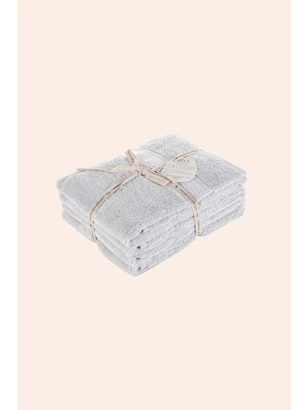 Gri Mısır %100 Mısır Pamuğu Havlu 4/50x90 Cm Cool Grey-3
