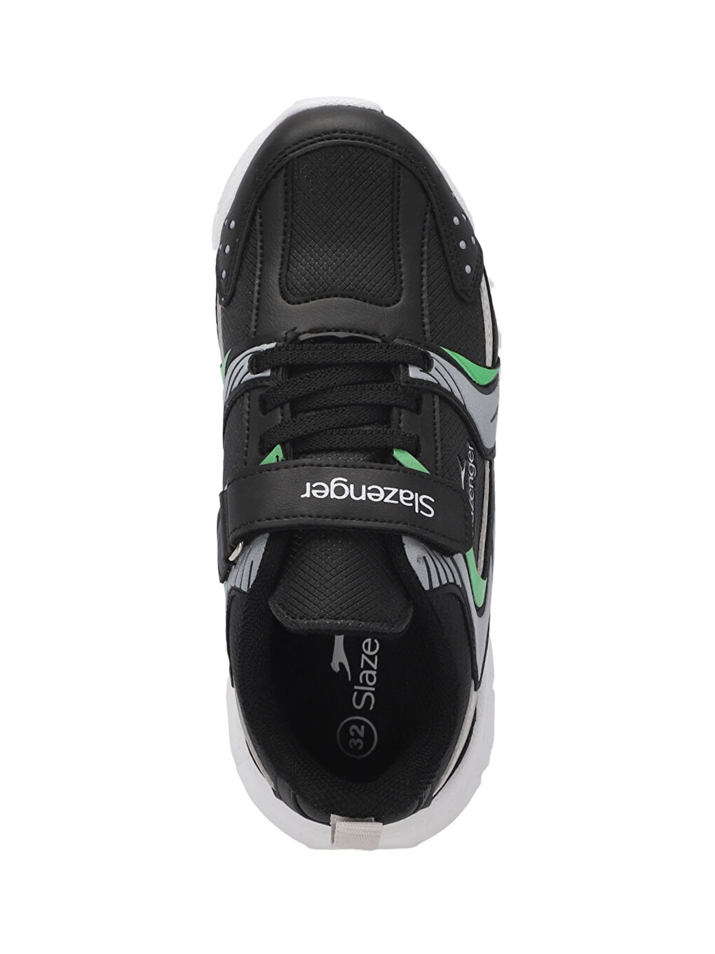 SLAZENGER Siyah-Beyaz KENDALL Unisex Çocuk Sneaker Ayakkabı Siyah / Beyaz - 4