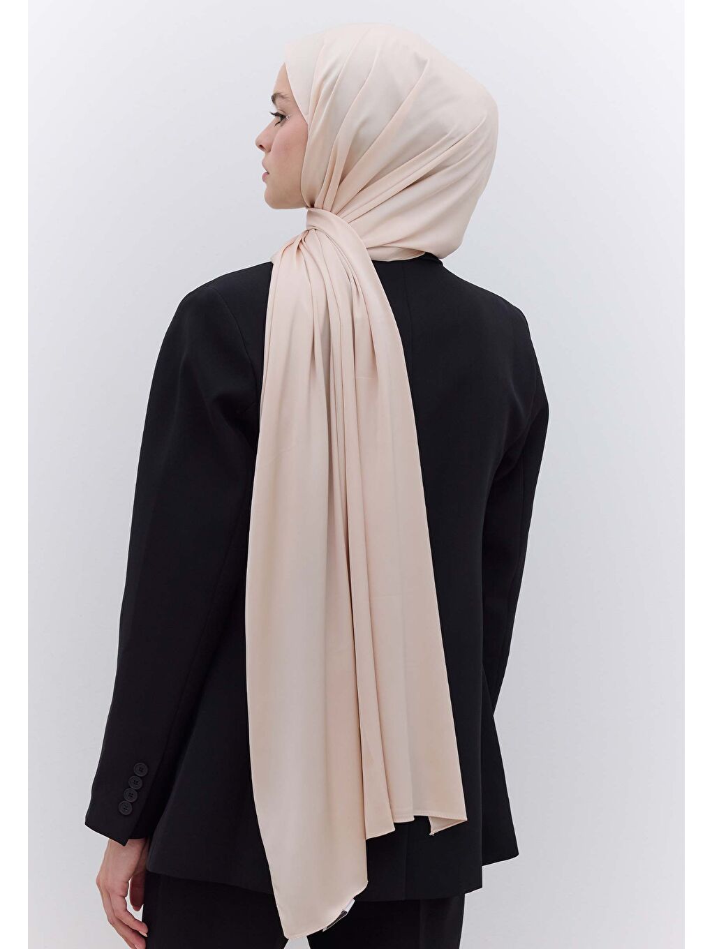 Pembe İpeksi Elegance Şal Açık Pudra-3