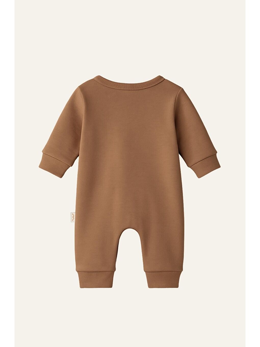 Unisex Bebek Organik Tulum - Bej-1