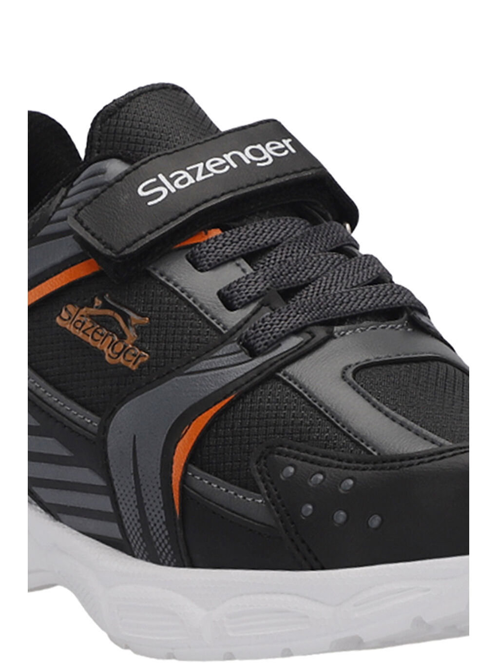 SLAZENGER Siyah-Koyugri KENDALL Unisex Çocuk Sneaker Ayakkabı Siyah / Koyu Gri - 3