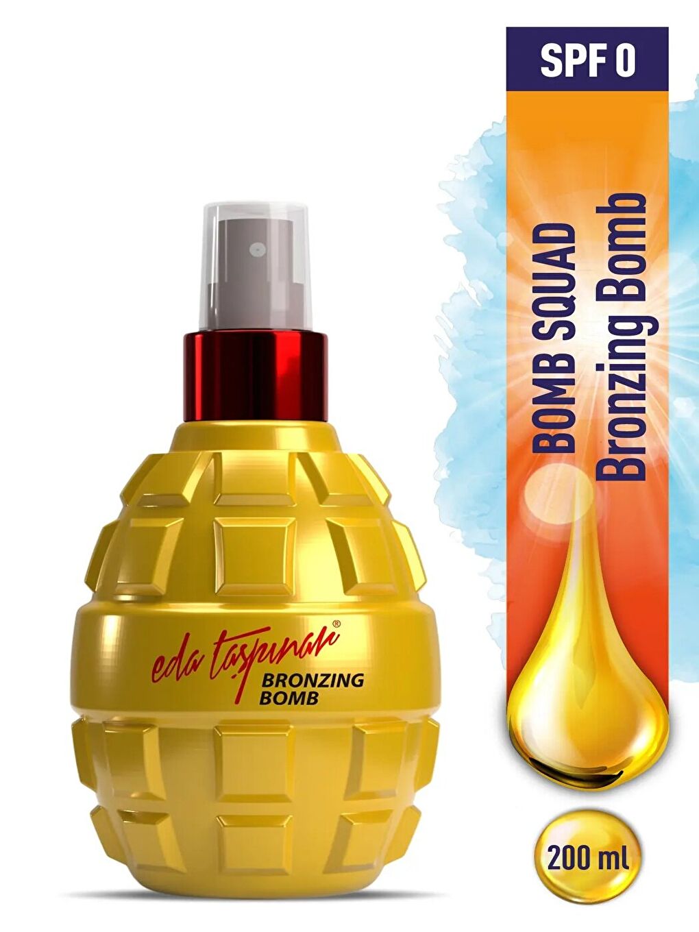 Bronzing Bomb, Bronzluğun Zirvesi, Bronzluğu, Koyu ve Buğday Tenliler, 200 ml