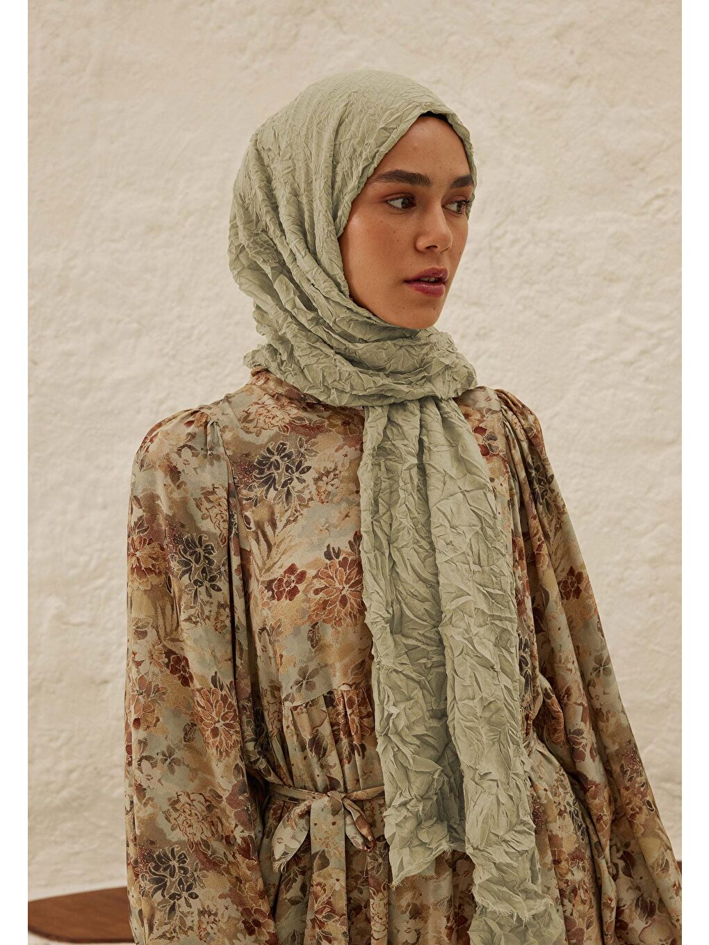 Mavi Vual Crash Şal Deniz Köpüğü-1