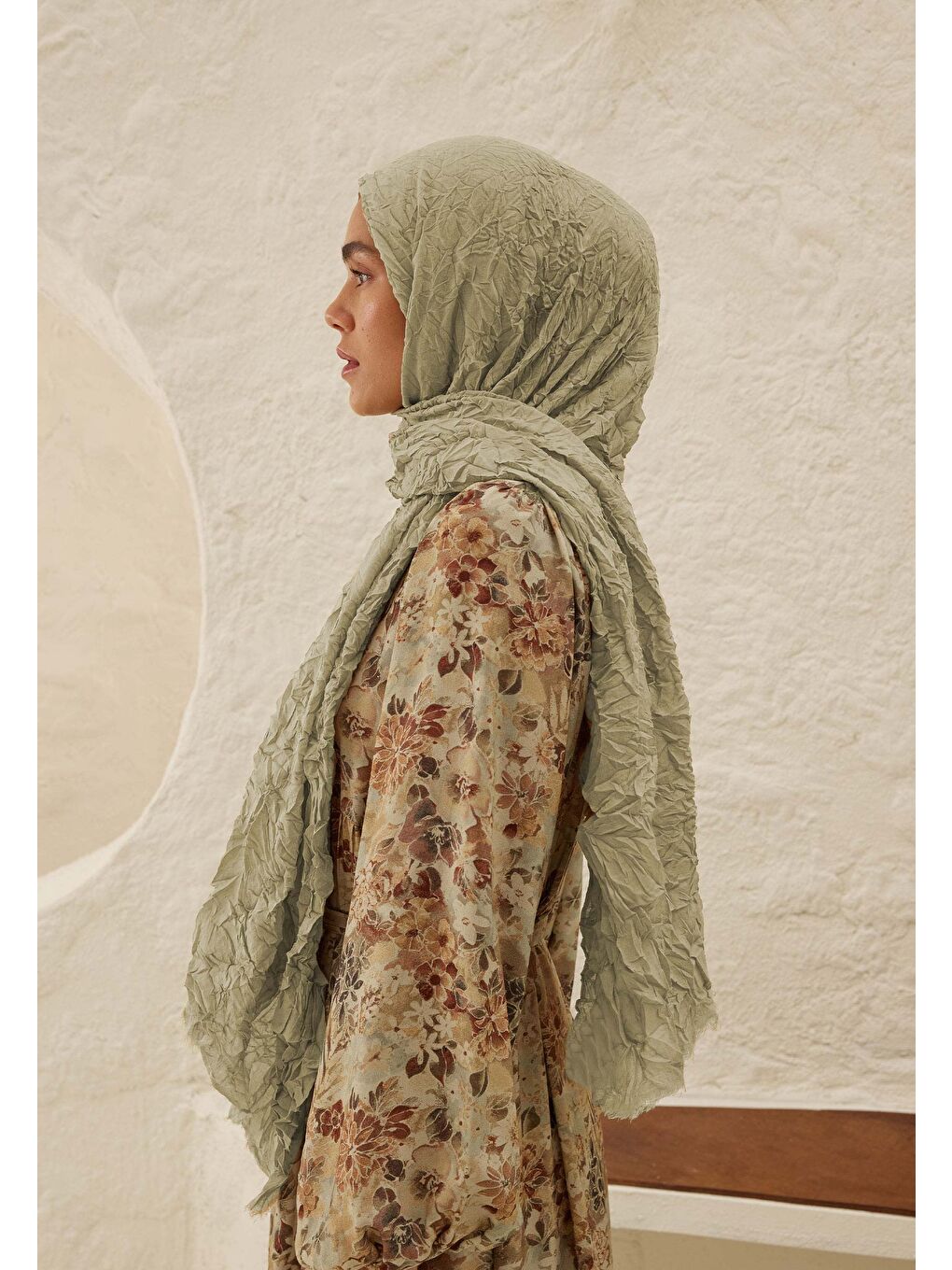 Mavi Vual Crash Şal Deniz Köpüğü-2