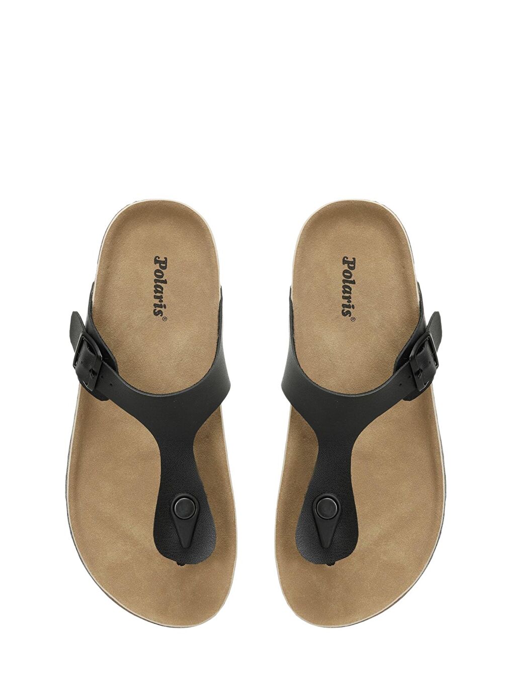 323676.Z 4FX Siyah Kadın Mantar Terlik-3