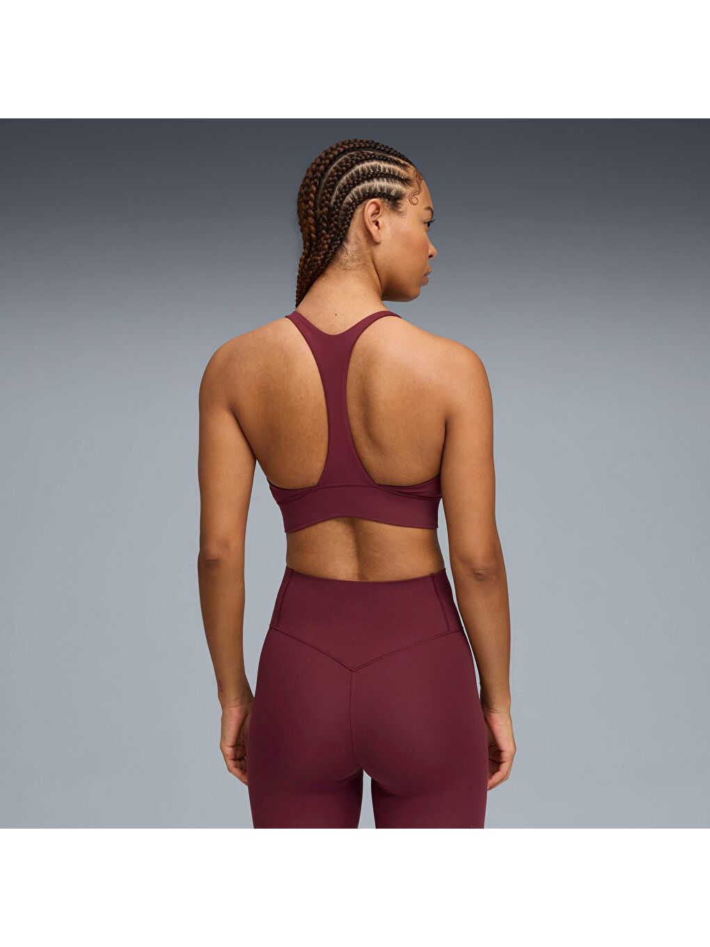 Bordo SHAPELUXE Kadın Antrenman Sütyeni-2