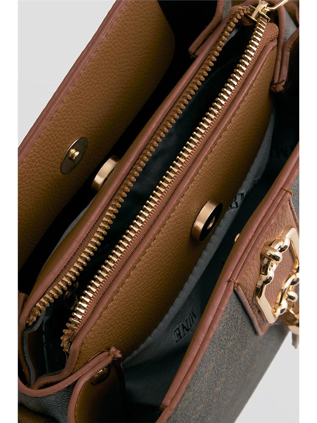 Çanta Noktalı 25Yd7361 Kahverengi-3