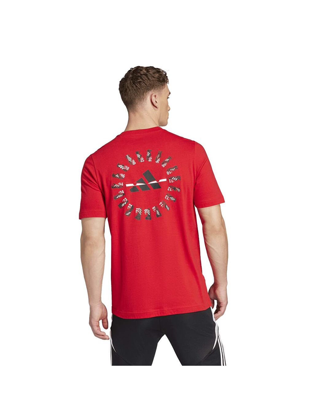 Predator History G T Erkek Kırmızı Yuvarlak Yaka Tişört-1